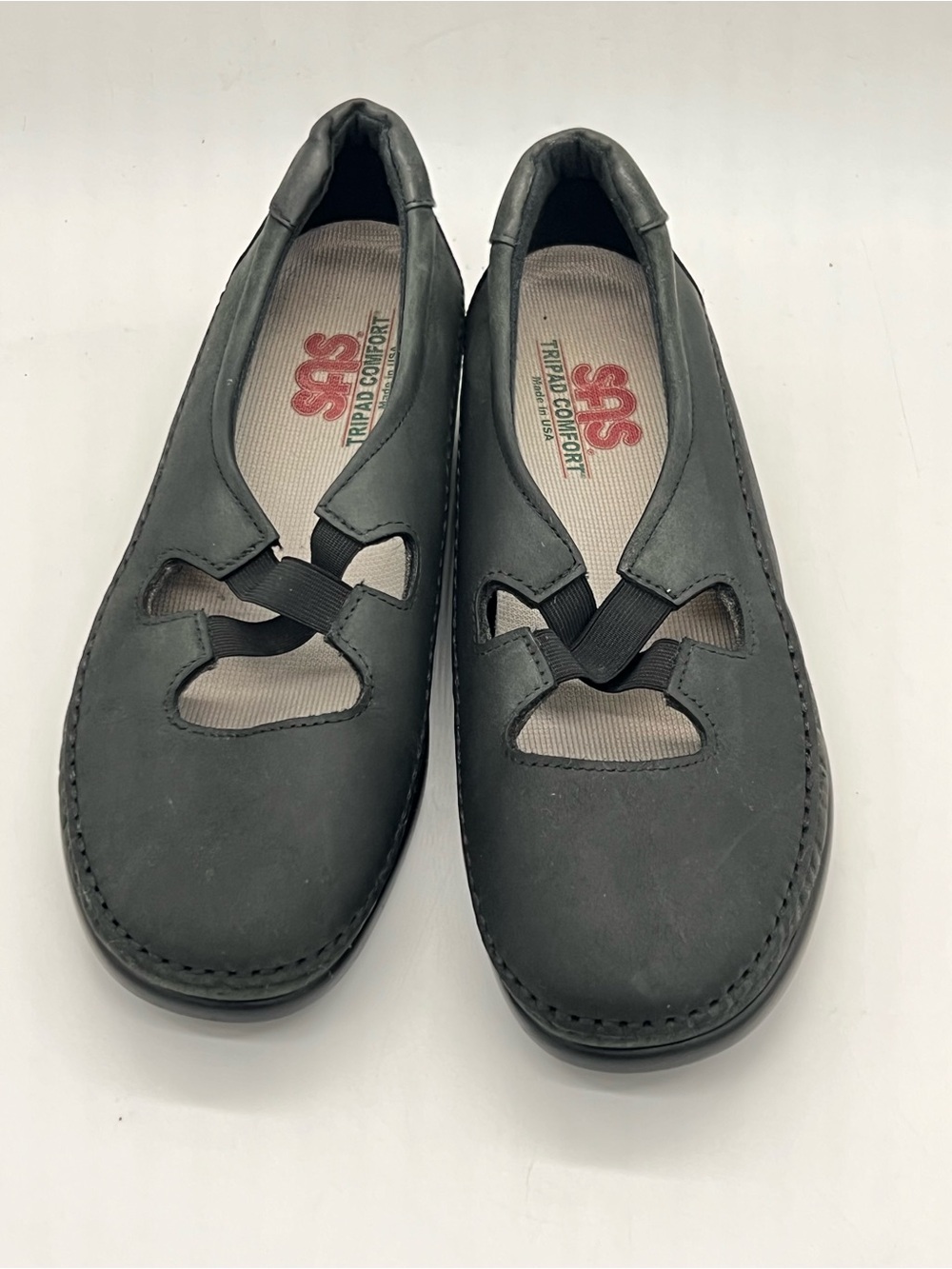 SAS Women’s Slate Gray Slip-On Loafers